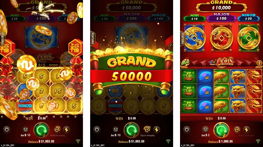 3 Coins Rajabetscasino Bonus